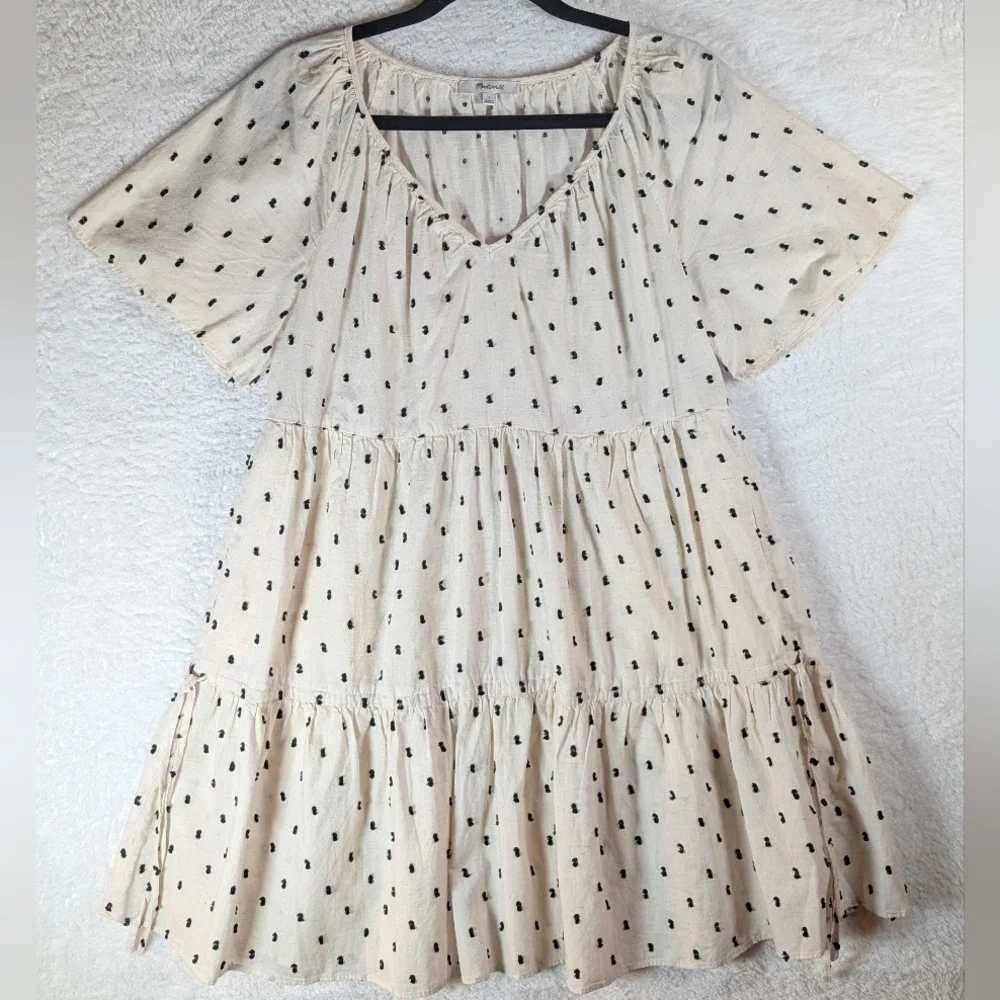 madewell cream dress Madewell Cream Size L Dress  Swap Boutique